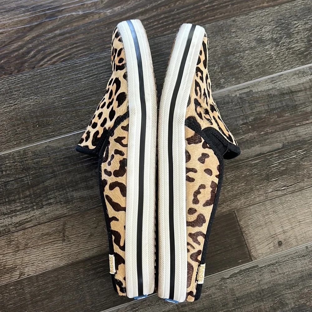 KEDS x KATE SPADE Double Decker Mule Leopard size 8.5 - Picture 6 of 8